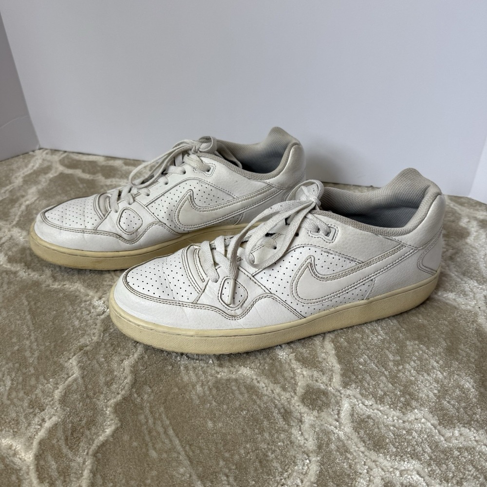 Nike Son of Force Shoes 616775-101 White Sneakers Men's Size 10.5  Used